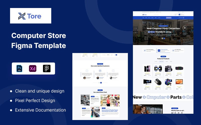 Computer Store Figma Template