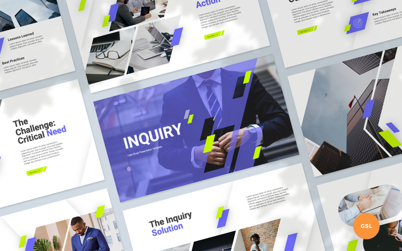 Inquiry  -  Case Study Google Slides Template