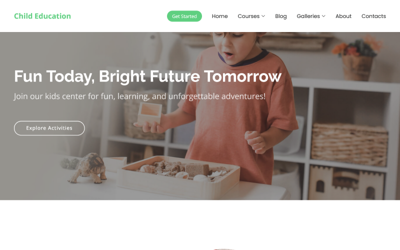 TishKidsCenter – Kids Center WordPress Theme