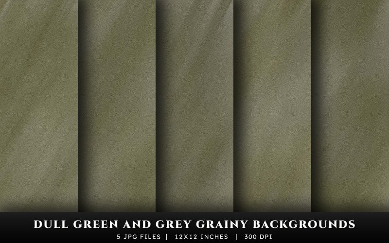 Dull Green and Grey Grainy Texture Backgrounds