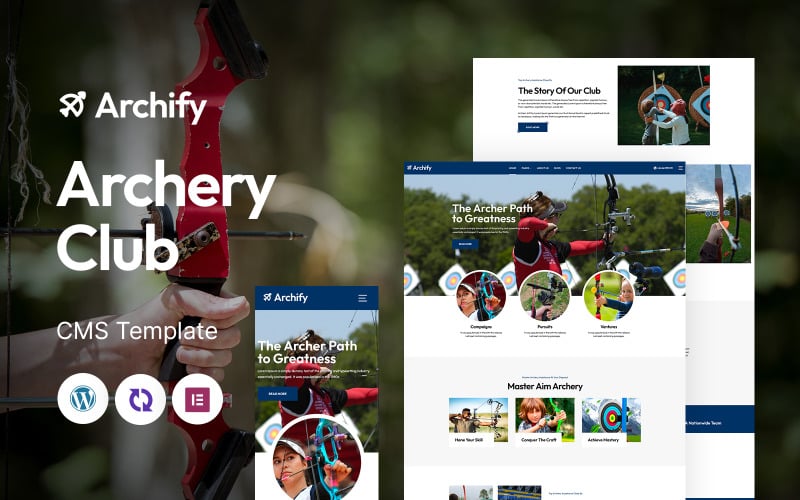 Archify - Archery Club Wielofunkcyjny responsywny motyw WordPress