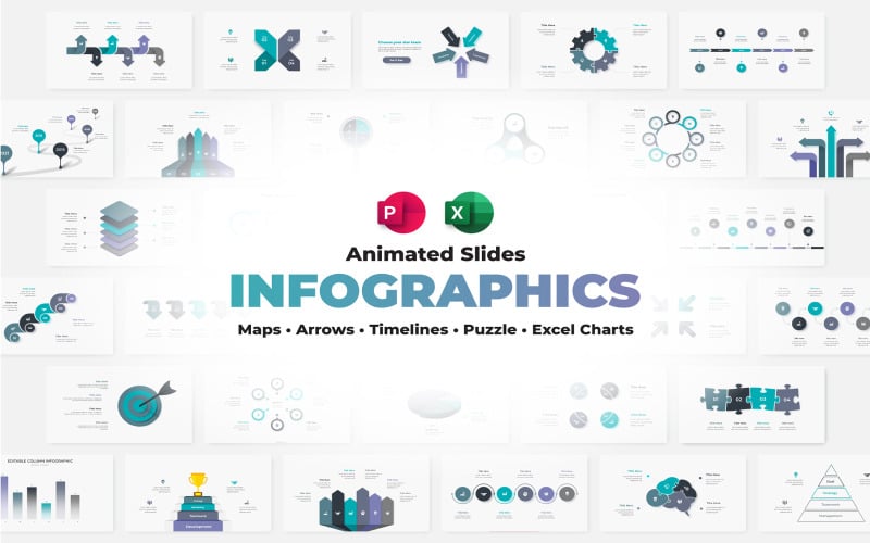 Animated PowerPoint Infographics Solutions