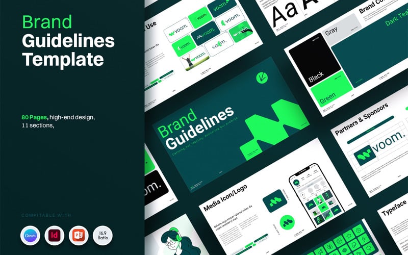 VOOM | Brand Guidelines Template