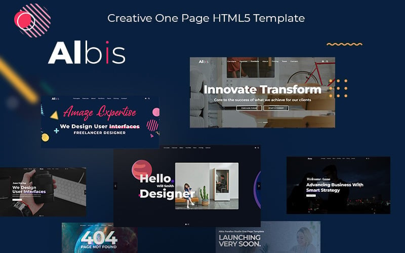 Albis - Modello HTML5 per agenzia digitale