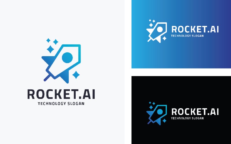 Rocket AI Business Company Logo