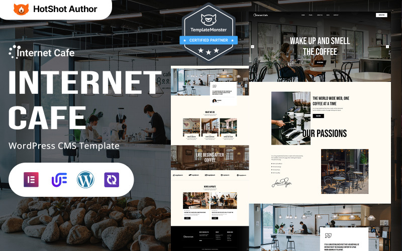 İnternet Kafe - İnternet Kafe Ve E-Spor WordPress Elementor Teması