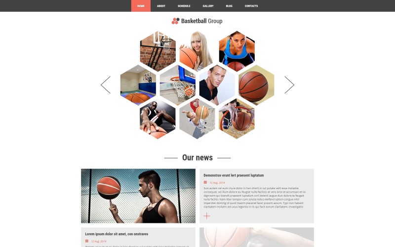 NBA Fan Board Joomla-sjabloon