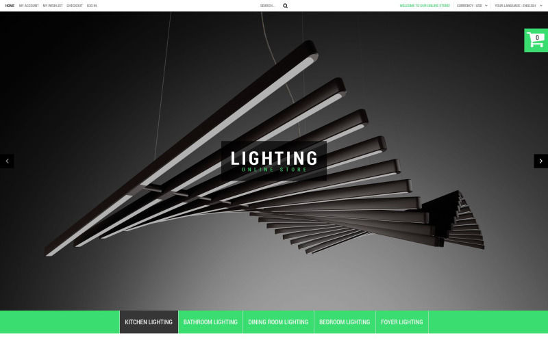 Hausbeleuchtung Magento-Thema