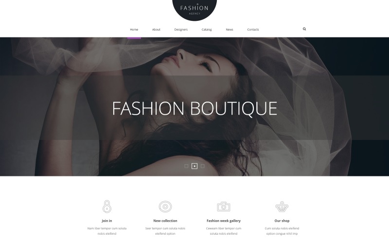 Plantilla Joomla de moda