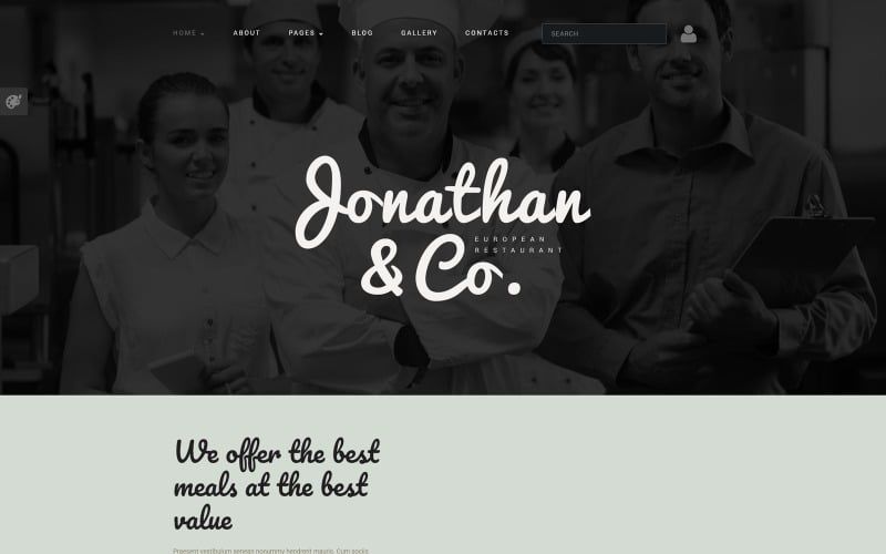 Jonathan Co Joomla шаблон