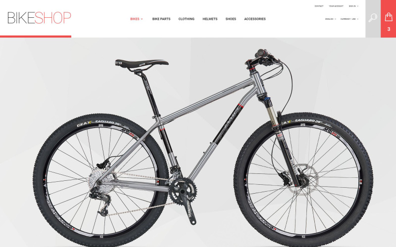 BikeShop PrestaShop-thema