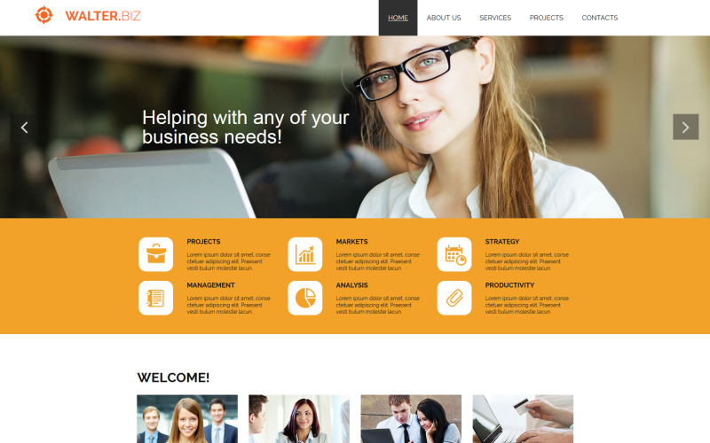 Business & Services Moto CMS 3-mall