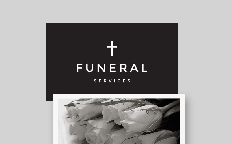 葬礼服务响应时事通讯模板