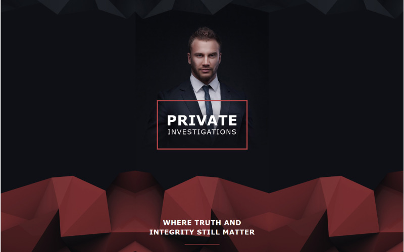 Modello Newsletter - Investigatore privato reattivo