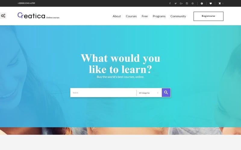 Creatica - Cours en ligne Thème PrestaShop