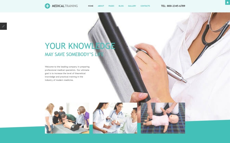 Med School Responsive Joomla sablon