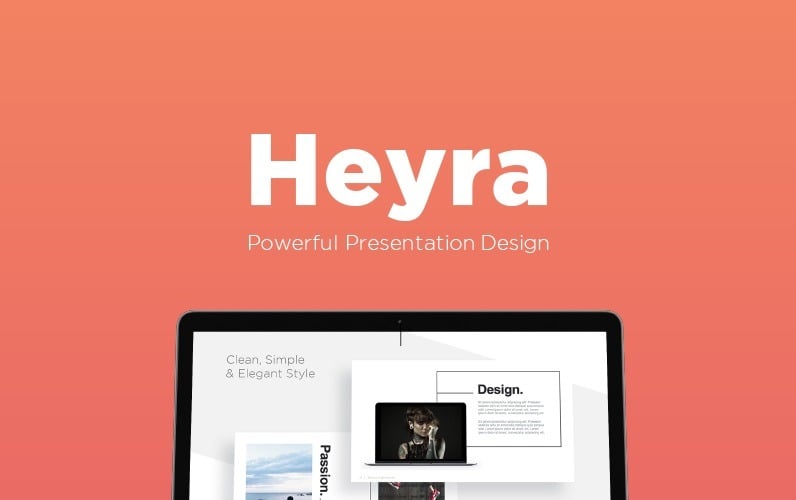 Heyra PowerPoint template