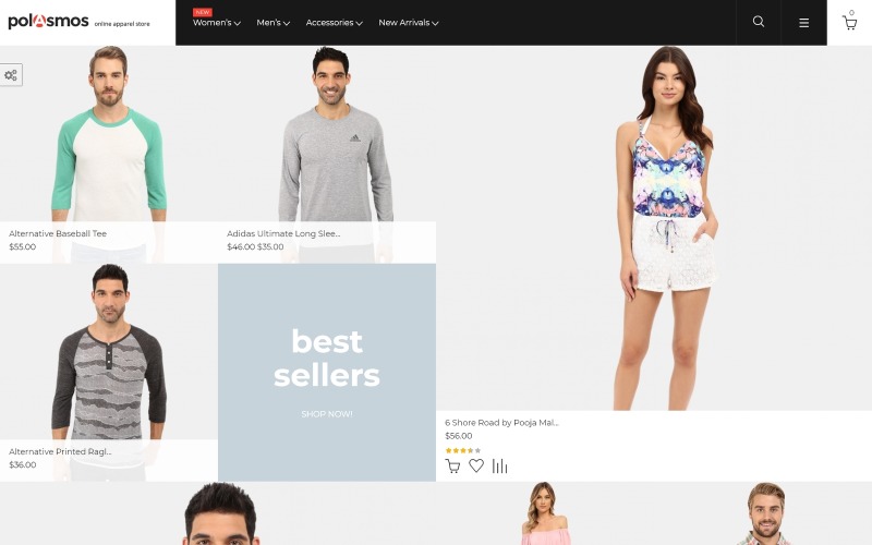 Polasmos - Magento motiv Fashion Store