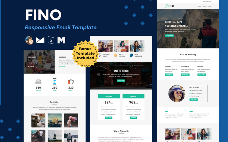 Fino - Responsive Nieuwsbrief Template