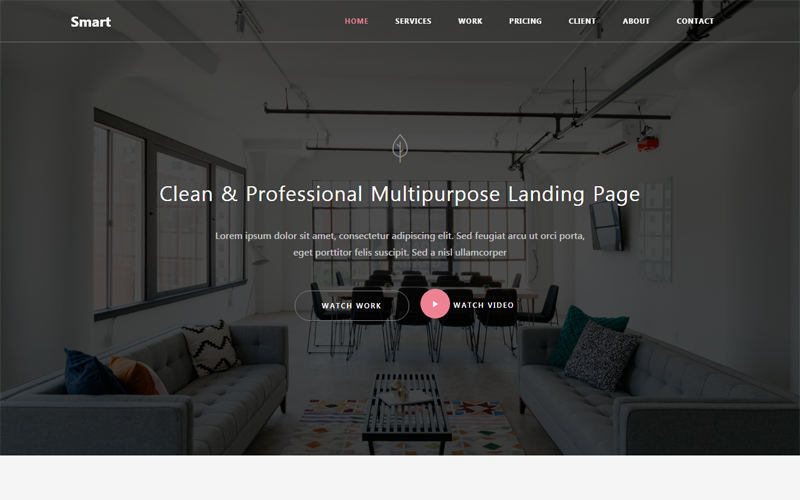 Smart - Responsive Bootstrap 4 HTML5网站模板