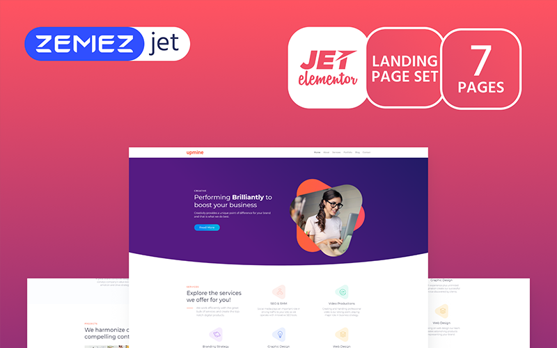 品牌- Agenzia digital - Jet Elementor Kit