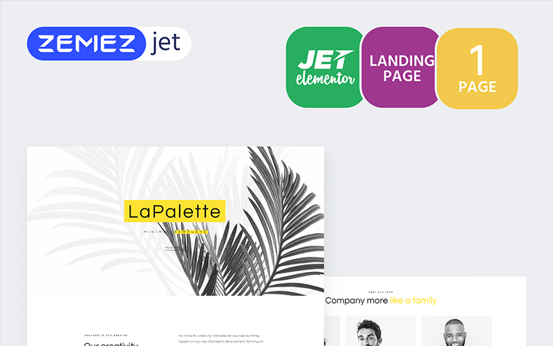 Masterity - Creative Minimal - Jet Elementor készlet