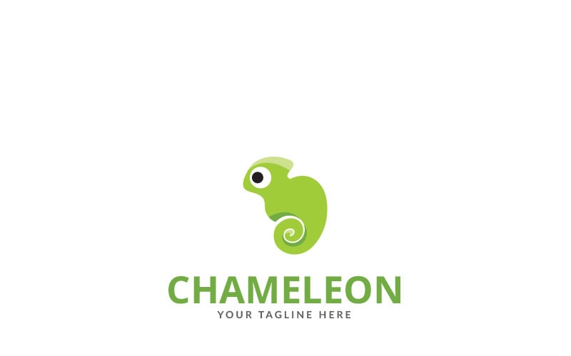 Chameleon Design Logo Template