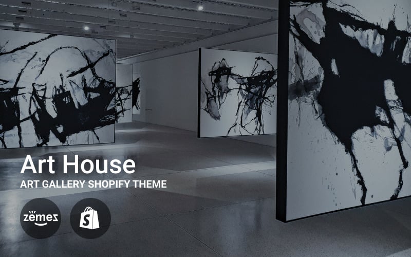 Art House - Tema Shopify para galería de arte