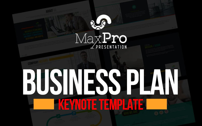 商业计划演示- Keynote模板