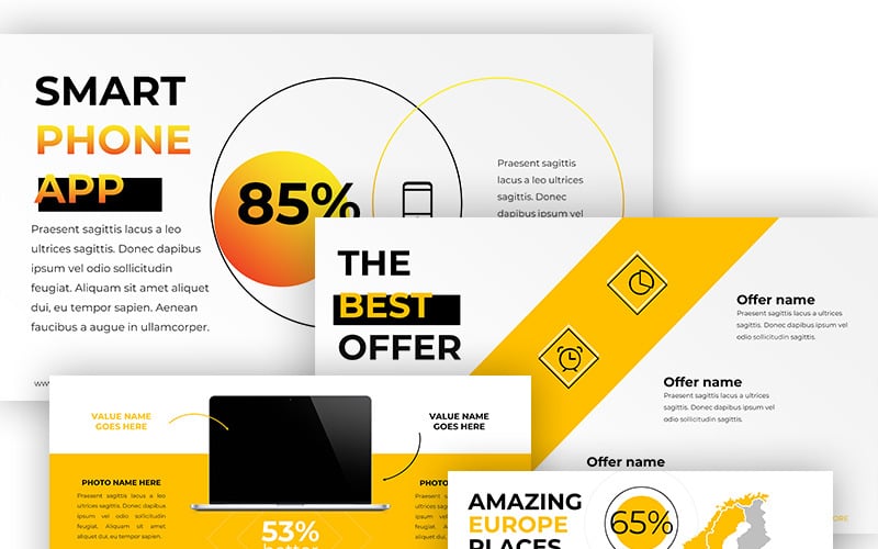 Postore - Business / Start UP PowerPoint template