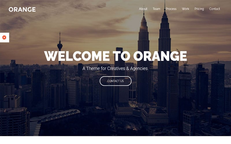橙色-多用途WordPress主题