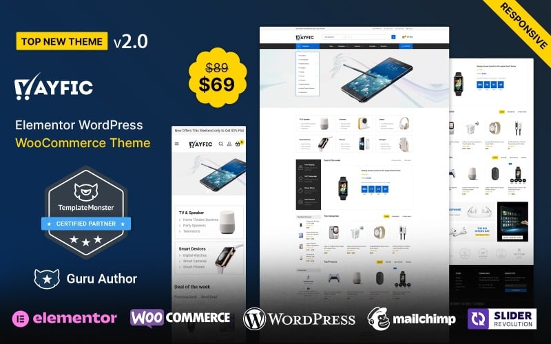 Ayfic - Multipurpose Mega WooCommerce Theme