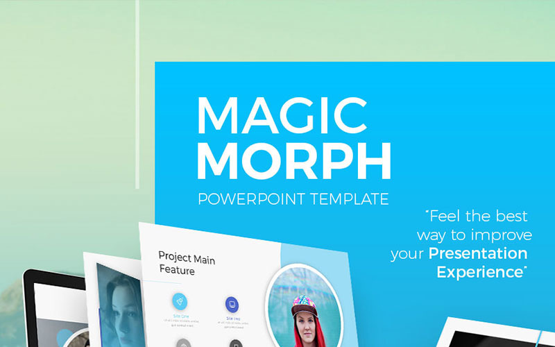 Magia Morph - plantilla de PowerPoint