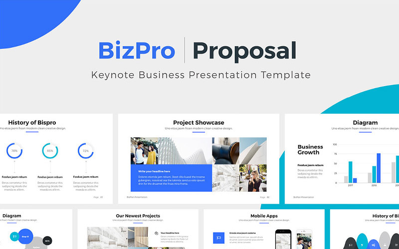 BizPro - Proposal - Keynote模板