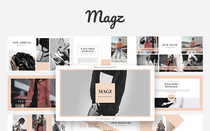 Magz Lookbook - Keynote template