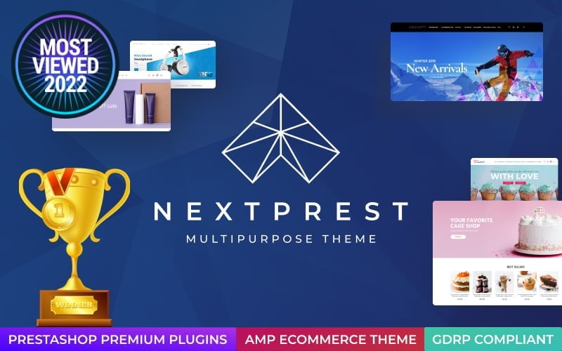 Nextprest -在线电子商务网站PrestaShop主题