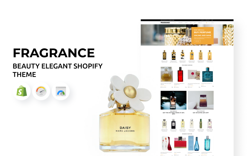 香水-美丽优雅的Shopify主题