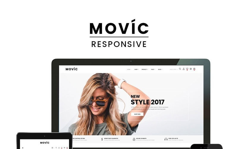 Movic - Mode för PrestaShop-tema