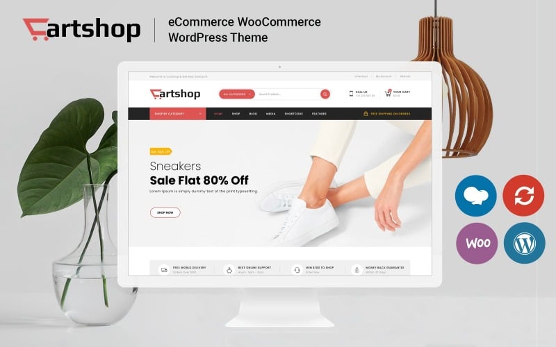 CartShop -大型商店多用途WooCommerce主题