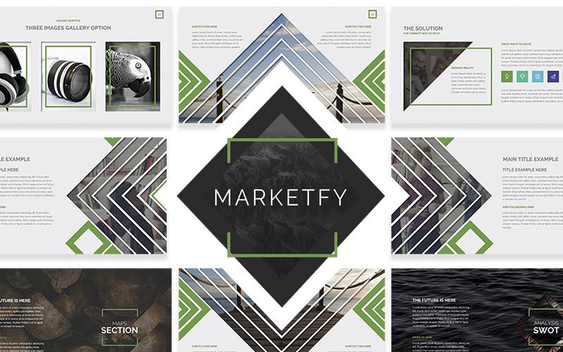 Marketfy - Keynote template