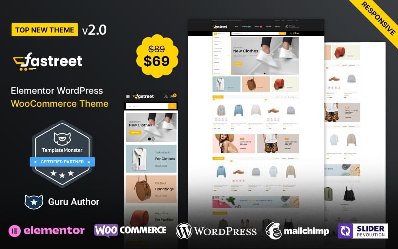 Fastreet - Multipurpose Fashion and Jewelry WooCommerce Theme