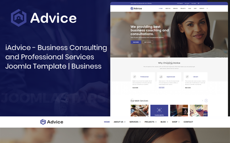 iAdvice -商业咨询Joomla 4模板