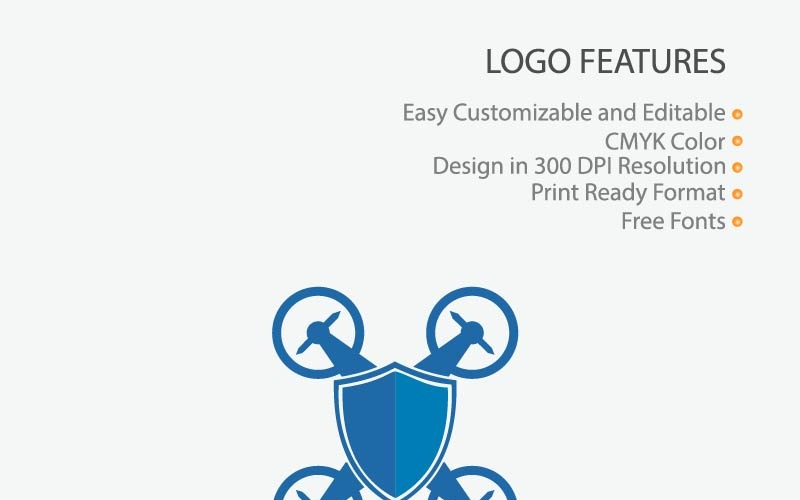 Drone Guard Logo Template