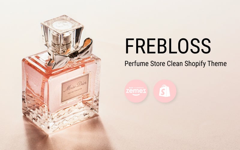 Frebloss -清洁Shopify主题从香水商店