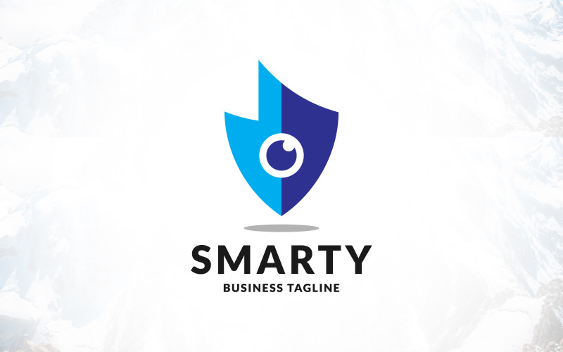 Diseño de logotipo de seguridad Smart Eye Shield