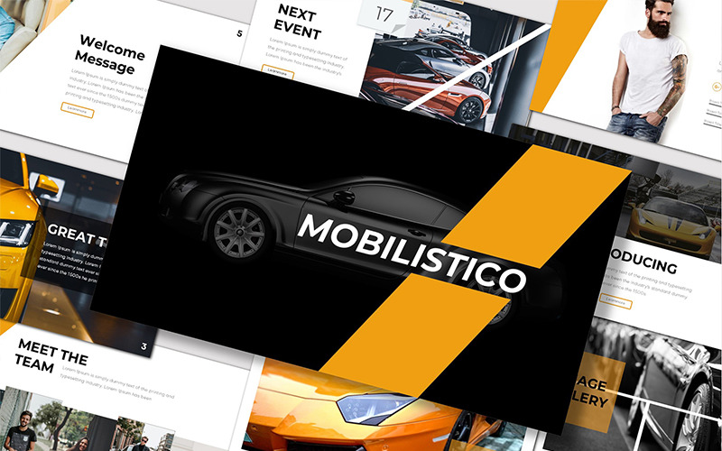 Mobilistico - Modello PowerPoint