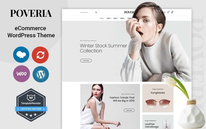 Poveria - Tema WooCommerce di moda