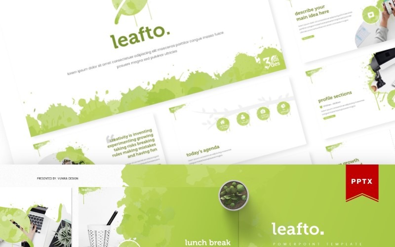 Leafto | PowerPoint模板