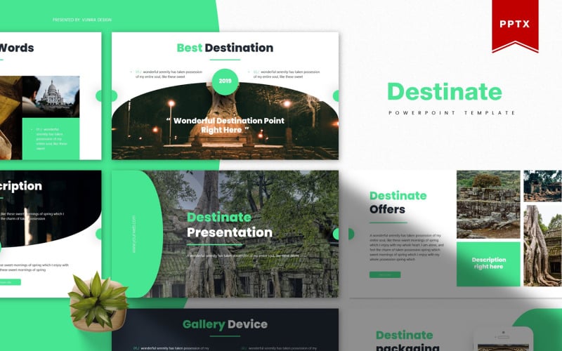 Destinate | PowerPoint template