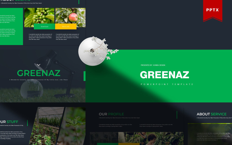 Greenaz | PowerPoint模板